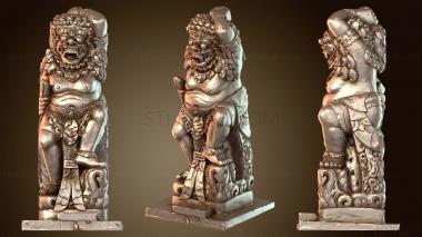 3D мадэль Зачарованная статуя Бали (STL)