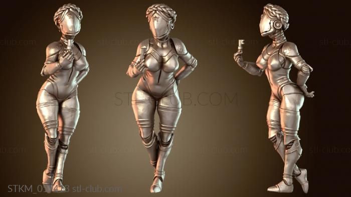 Статуэтки герои, монстры и демоны Ballerina Twins Robot A