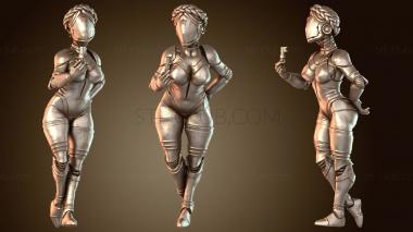 3D model Ballerina Twins Robot A (STL)