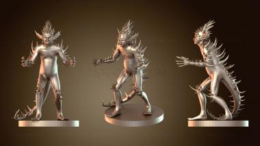 3D модель Колючий дьявол (STL)