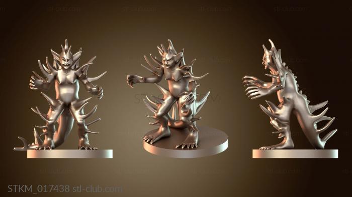 Статуэтки герои, монстры и демоны Barbed Devil Infernal