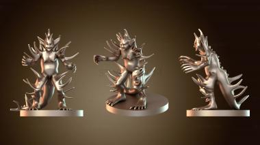 3D модель Колючий дьявол Инфернал (STL)