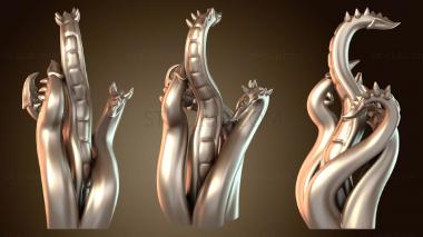 3D model Barbed Tentacles Horrific (STL)