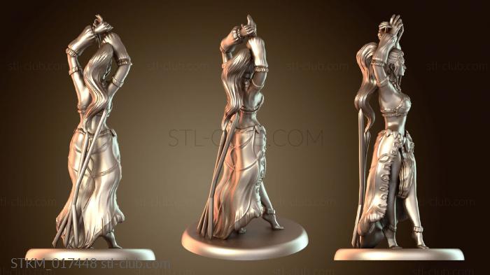 Статуэтки герои, монстры и демоны Bard Gnome Female with Accordion