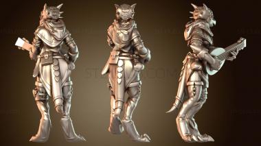 3D мадэль Бард-виртуоз (STL)