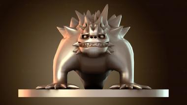 3D модель Ужасный Василиск (STL)