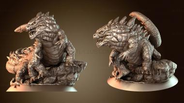 3D model Basilisk Savage (STL)