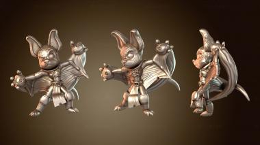 3D модель Летучая мышь Звездорожденный Аколит (STL)