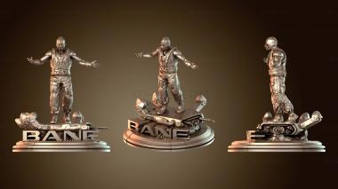 3D мадэль Статуя Бэтмена с полномочиями (STL)