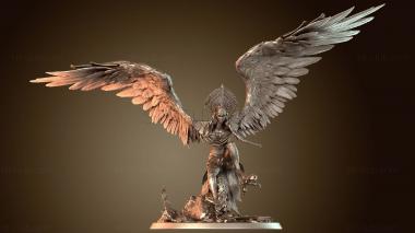 3D модель Атака гарпии Баюн (STL)