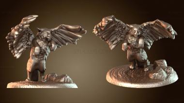 3D model Beast Tressym Flying (STL)