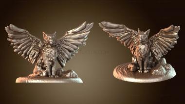 3D model Beast Tressym Resting (STL)