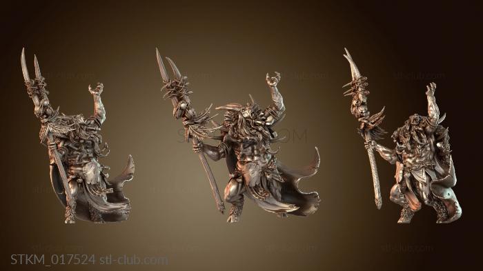 Статуэтки герои, монстры и демоны Beastmen Capra Herd Keeper