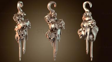 3D model Beastmen Chariot Charging (STL)