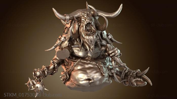 Статуэтки герои, монстры и демоны Beastmen Ghorox