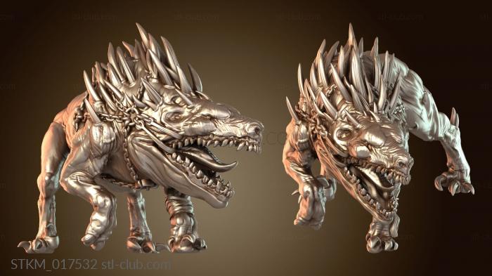 Статуэтки герои, монстры и демоны Beastmen Gorehound