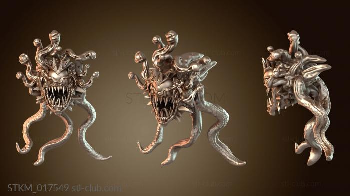 Статуэтки герои, монстры и демоны Beholder Death Tyrant Mounted