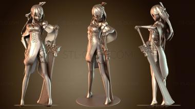 3D мадэль Ударное соло Бэйдоу Геншина (STL)