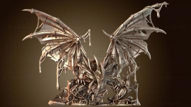 3D model Belevon Swamp Black Dragon Legendary (STL)