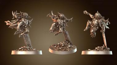 3D model Beneath Goblin Berserker with Greatsword (STL)