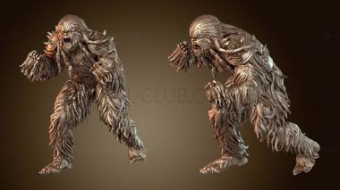 3D model Black Krrsantan Star Wars Modeled (STL)