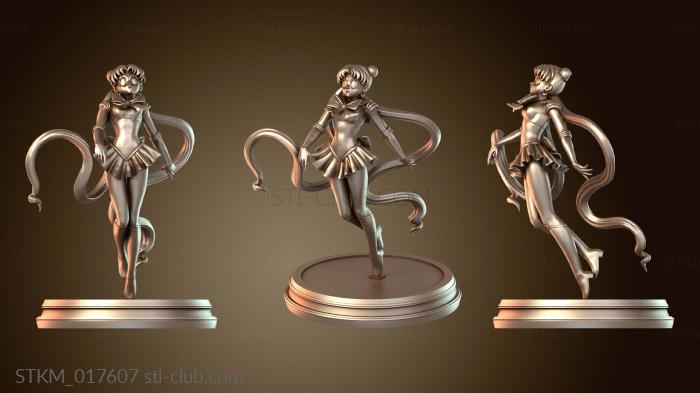 Статуэтки герои, монстры и демоны Black Lady and Sailor Moon Chest