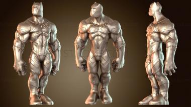 3D model Black Panther Comics Edition (STL)
