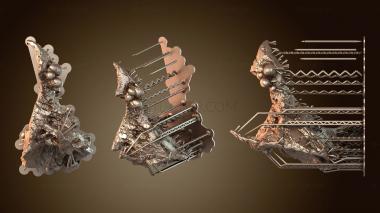 3D model Black Widow Cocoon Ensnared (STL)