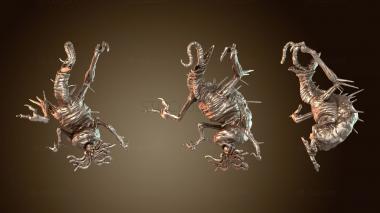 3D model Bloodhound Howling (STL)