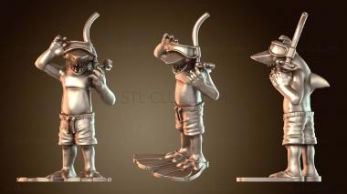 3D model Blue Shark Boy (STL)