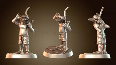 3D model Blue Shark Boy Swift (STL)