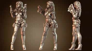 3D model Bomber Girl Elen Stark (STL)