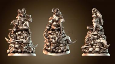 3D мадэль Костяной Дьявол Некромант (STL)