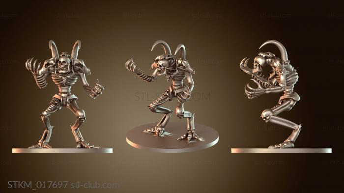 Статуэтки герои, монстры и демоны Bone Golem