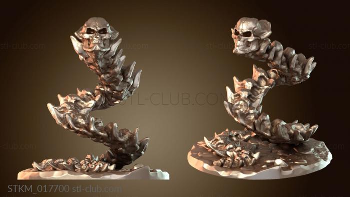 Статуэтки герои, монстры и демоны Bone Naga