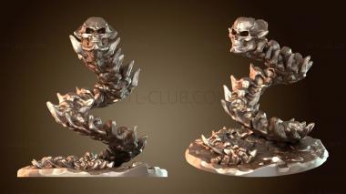 3D модель Костяной Нага (STL)