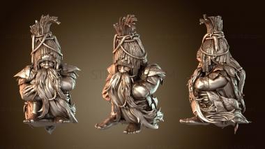 3D model Borovichok Sitting Joyful (STL)