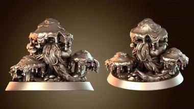 3D model Borovichok Sit with Shroom (STL)