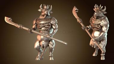 3D model Bovine King (STL)