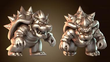 3D модель Реконструированная форма Боузера (STL)