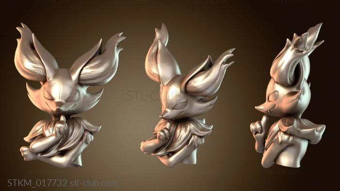 Статуэтки герои, монстры и демоны Braixen Sculpt Download
