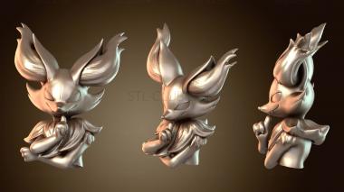 3D модель Braixen Sculpt Download (STL)