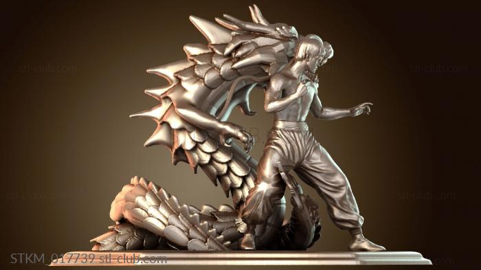 Статуэтки герои, монстры и демоны Bruce Bruse Lee Dragon Form