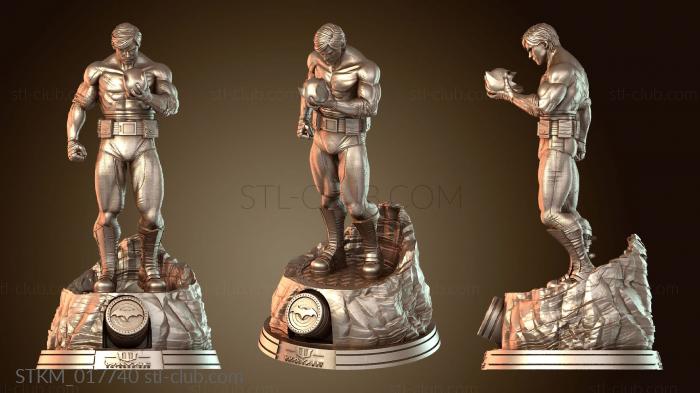 Статуэтки герои, монстры и демоны Bruce Marked Fighter