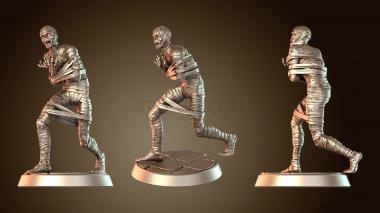 3D model Buried Tomb Advisor Mummy (STL)