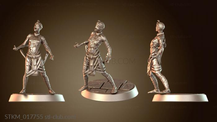 Статуэтки герои, монстры и демоны Buried Tomb Attendant Mummy