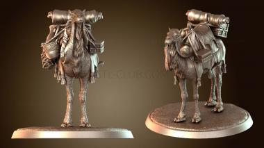 3D model Buried Tomb Camel Mount (STL)