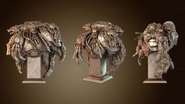 3D model Bust Perturabo aka Robotrobo Lupus (STL)