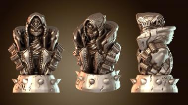 3D model Bust from Lands Mehdals Defiant (STL)