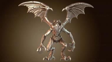 3D модель Бьякхи парят (STL)